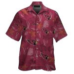 Ocean Depth Arizona Cardinals Hawaiian Shirt Nautical Cardinal Dive