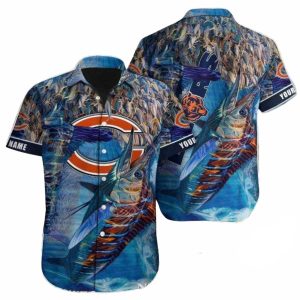 Oceanic Rush Chicago Bears Hawaiian Shirt