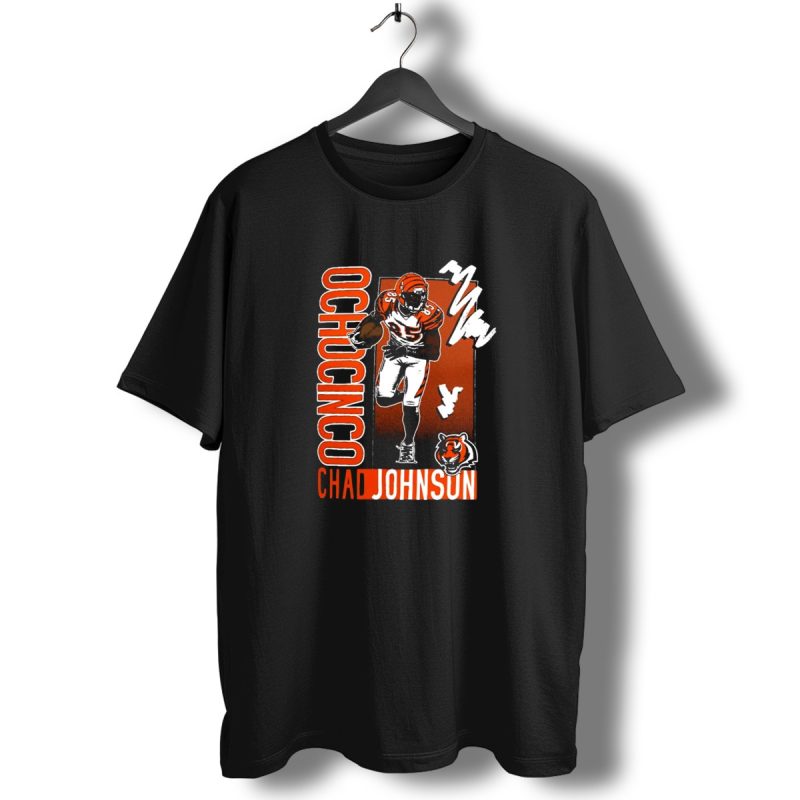 Ochocinco Chad Johnson Cincinnati Bengals Caricature T Shirt 1 T Shirt 1