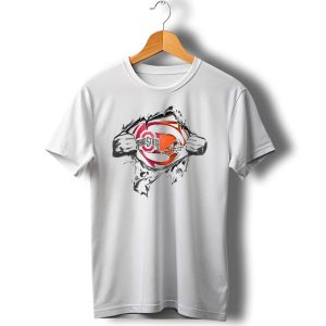 Ohio State Buckeyes Cleveland Browns Superman T-Shirt