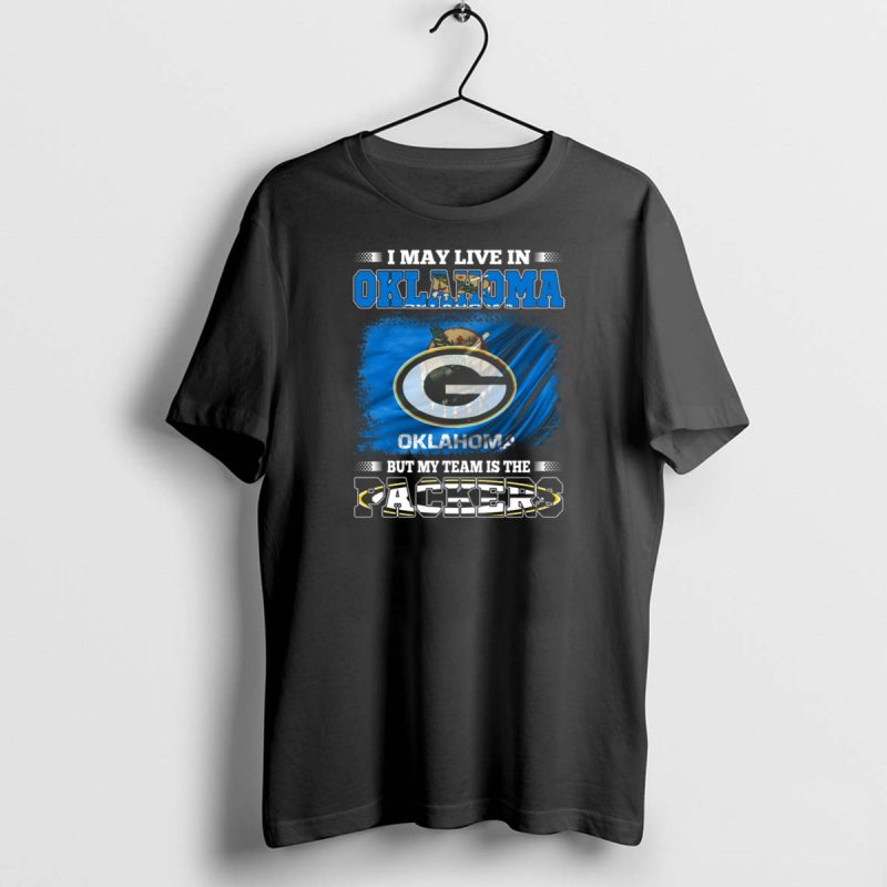 Oklahoma Loyalty To Packers Team With Oklahoma Flag And Packers T Shirt 1 1 T Shirt 1 1