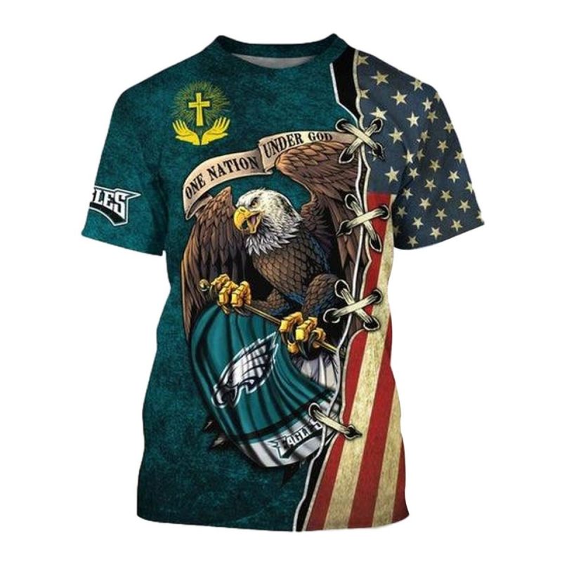 One Nation Under God Philadelphia Eagles 1