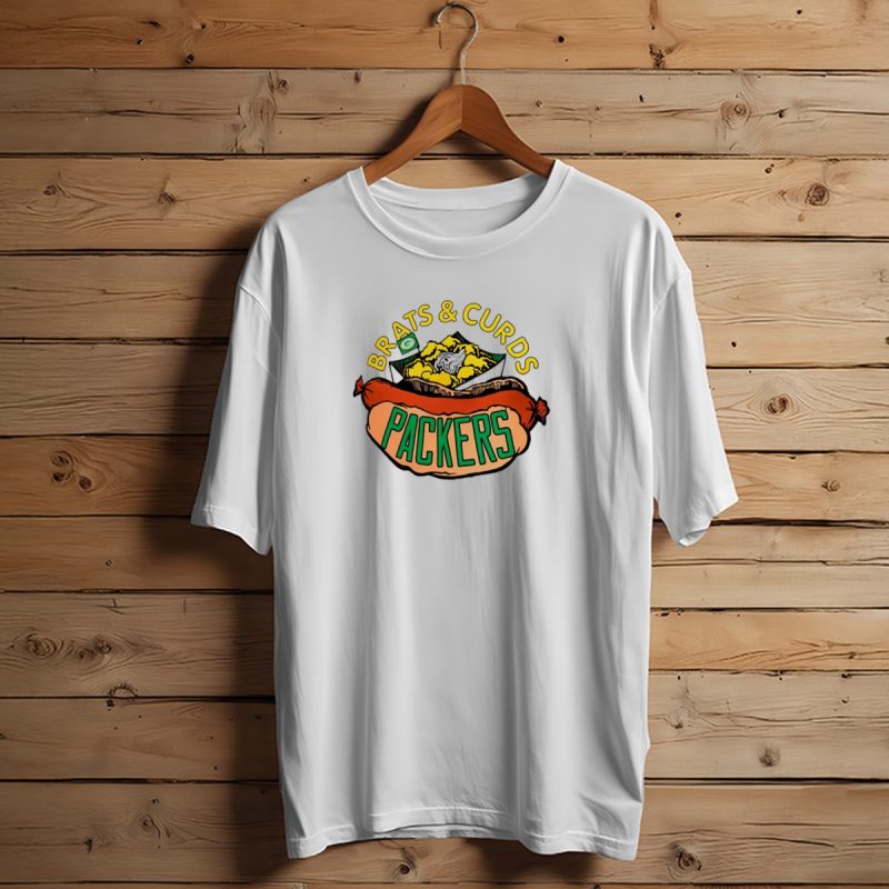 Packers Brats And Curds Football Fan Delight T Shirt T Shirt 1 1