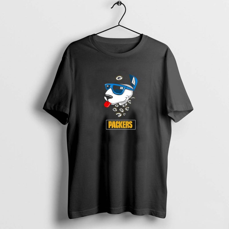 Packers Bull Terrier With Cap And Bandana T Shirt 1 1 T Shirt 1 1