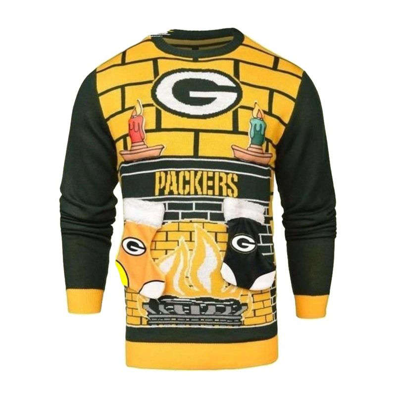 Packers Candle Green Bay Packers Ugly Sweater 1