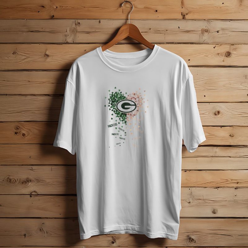 Packers Heart Green Bay Passion T Shirt T Shirt 1 1