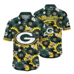 Packers Sunflower Vortex 2025 Hawaiian Shirt