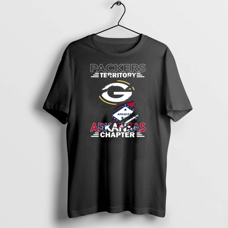 Packers Territory Arkansas Chapter Green Bay Fan Group T Shirt 1 1 T Shirt 1 1