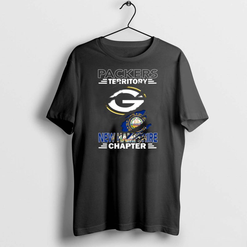Packers Territory Green Bay New Hampshire Chapter Fan T Shirt 1 1 T Shirt 1 1