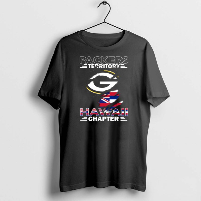 Packers Territory Hawaii Chapter Green Bay Football Fan T Shirt 1 1 T Shirt 1 1