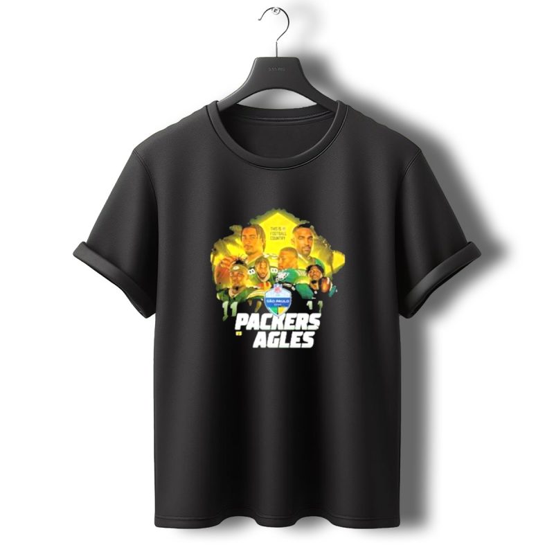 Packers Vs Eagles Sai%C2%83O Paulo Football Country T Shirt T Shirt 0 1