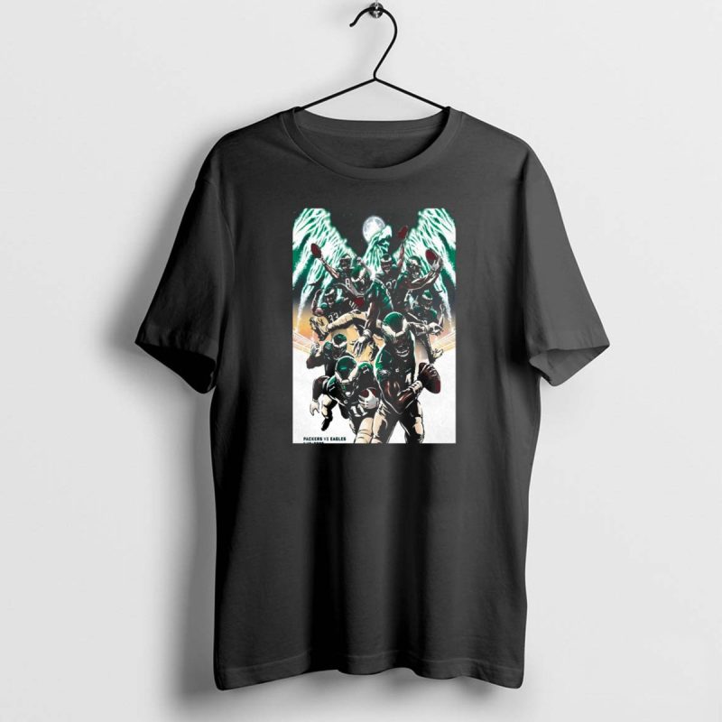 Packers Vs Eagles 1 12 2025 Lincoln Financial Field Matchup T Shirt 1 1 T Shirt 1 1