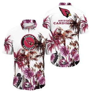 Palms And Passes Arizona Cardinals Hawaiian Shirt
