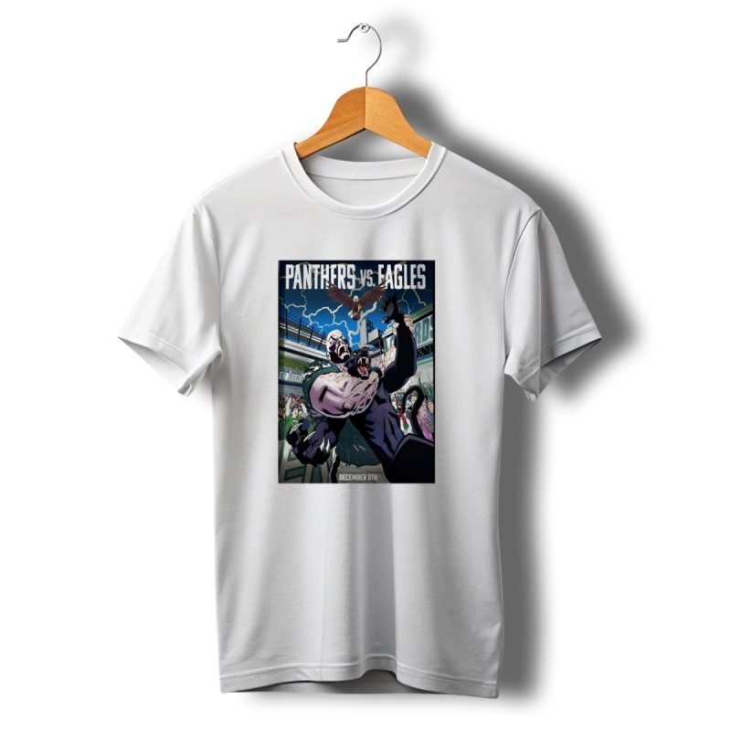 Panthers Vs Eagles December 8Th Game Day Showdown T Shirt T Shirt 1 1