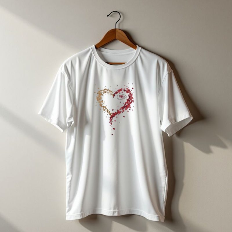 Passion Heart Kansas City Chiefs T Shirt T Shirt 1 1