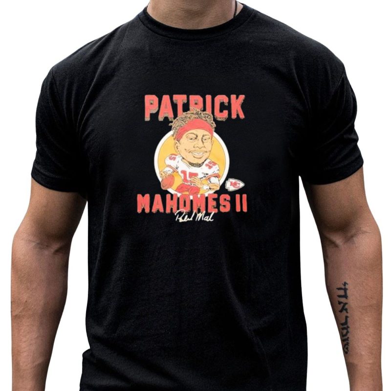 Patrick Mahomes Ii Red Mal Chiefs Signature T Shirt T Shirt 1 1