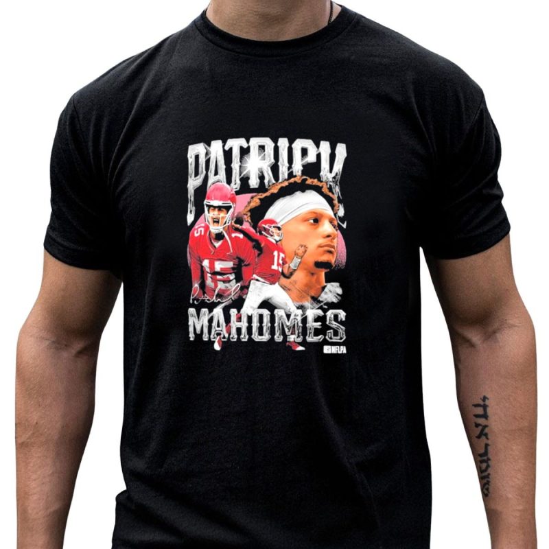 Patrick Mahomes Kansas City Chiefs Nflpa Signature Homage T Shirt T Shirt 1 1