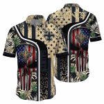 Patriotic Pride New Orleans Saints Hawaiian Shirt Star Spangled Fan Style