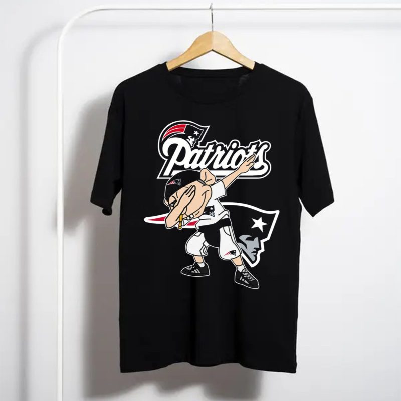 Patriots Dab Logo With Mascot And New England Patriot T Shirt T Shirt 1