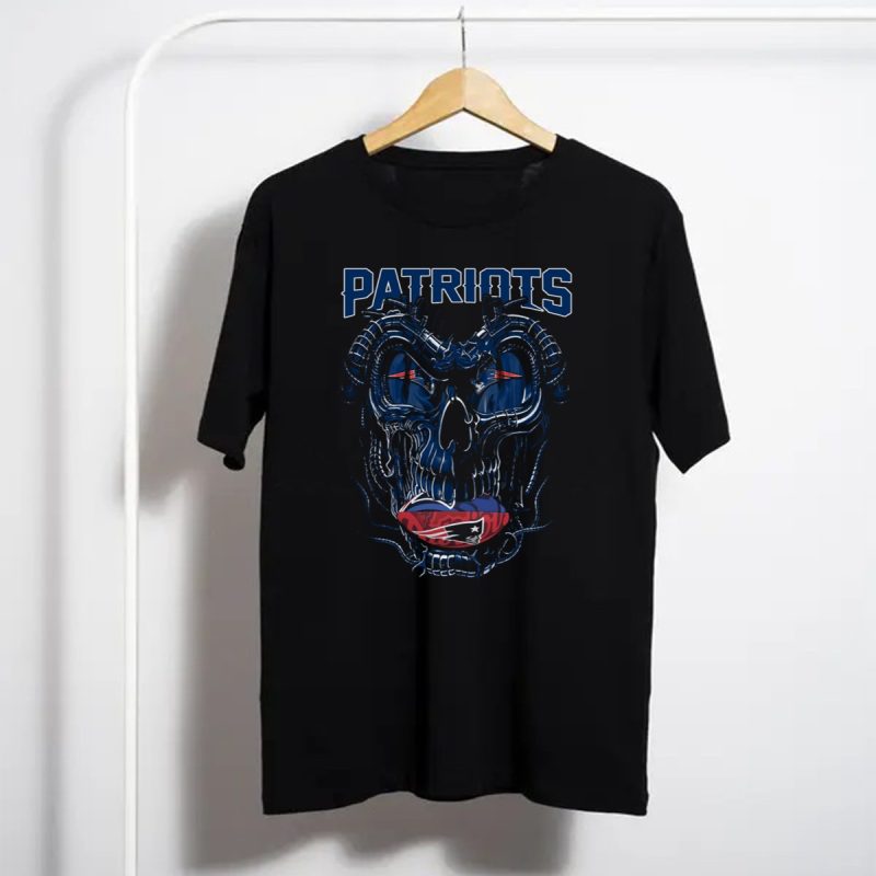 Patriots Dragonskull New England T Shirt T Shirt 1
