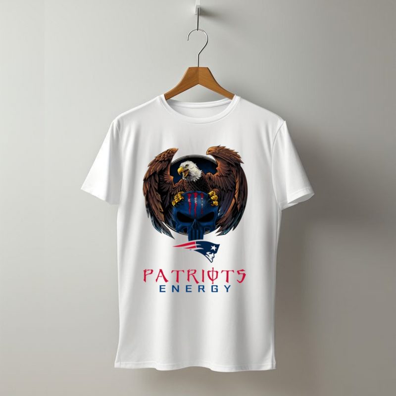 Patriots Energy New England Patriots Eagle T Shirt T Shirt 1