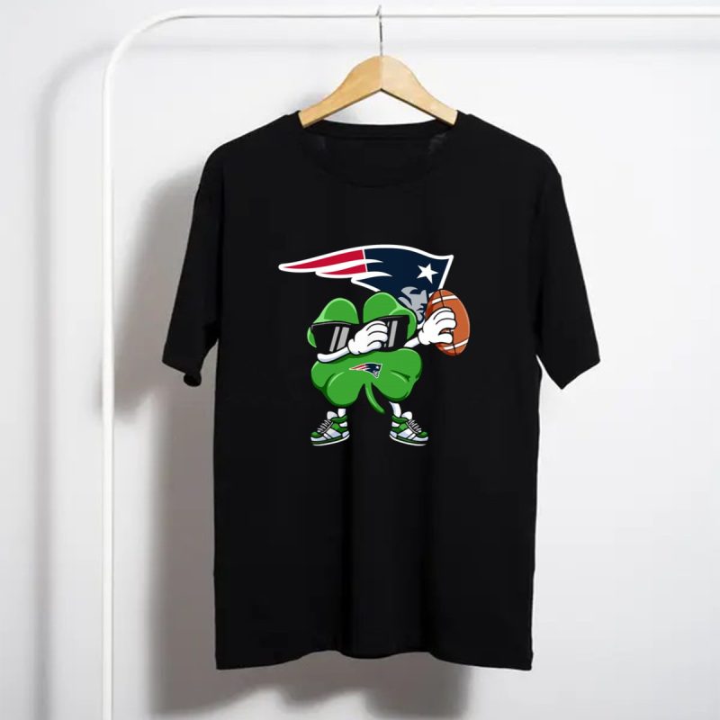Patriots Football Shamrock Dab T Shirt T Shirt 1