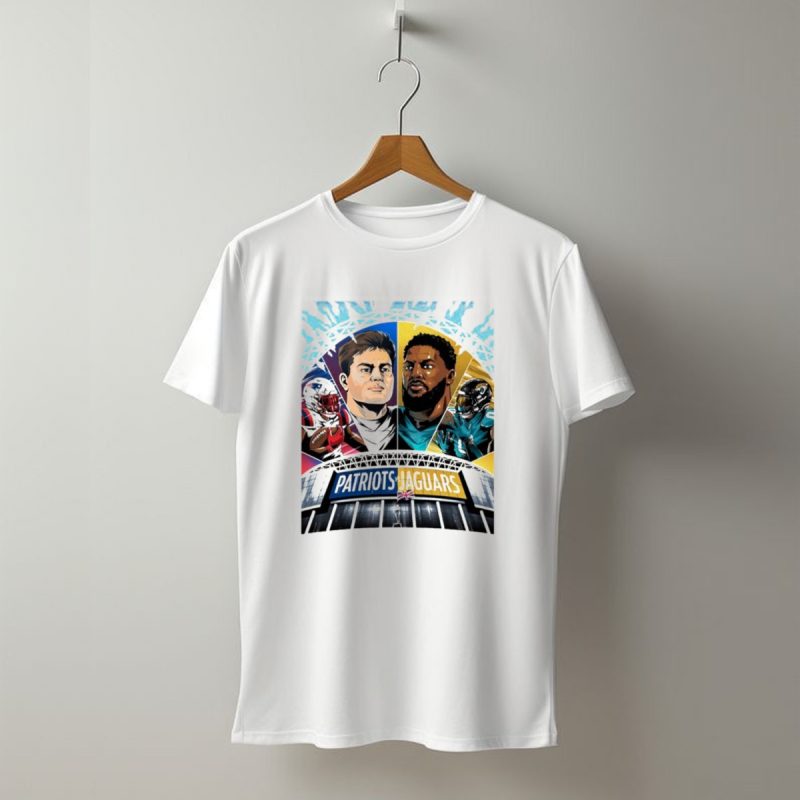 Patriots Jaguars Wembley Showdown 2024 Nfl London Game T Shirt T Shirt 1