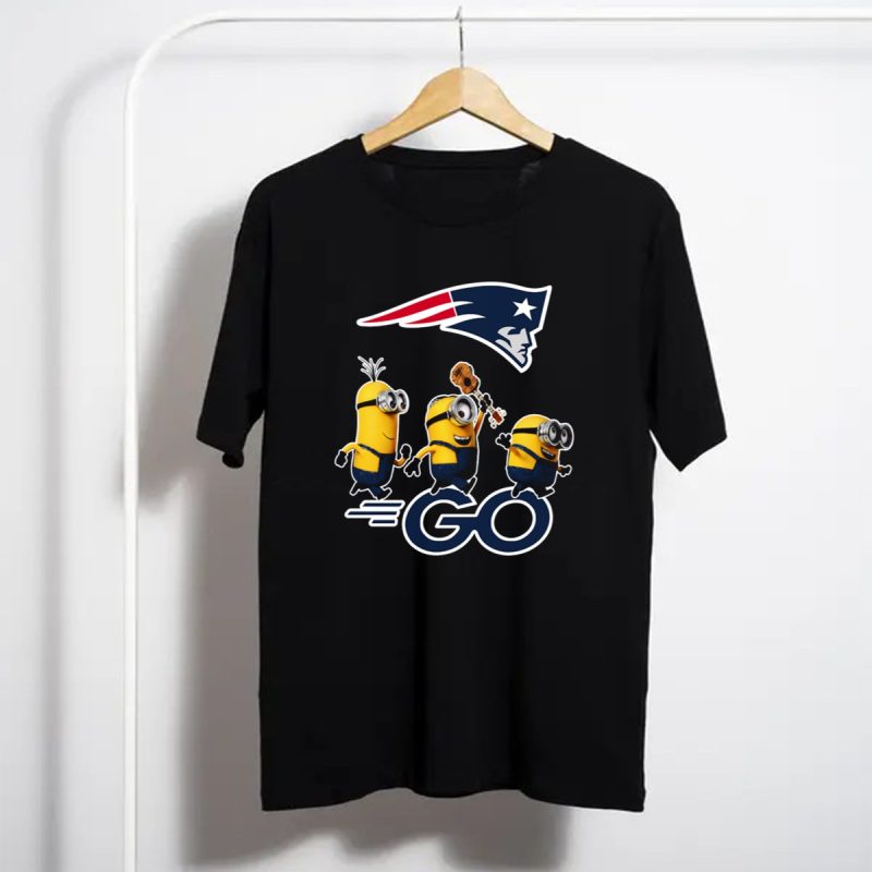 Patriots Logo Minions Go T Shirt T Shirt 1