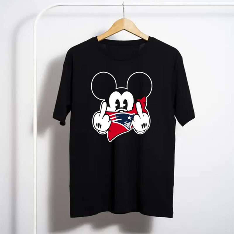 Patriots Mickey Offensive Gesture T Shirt T Shirt 1