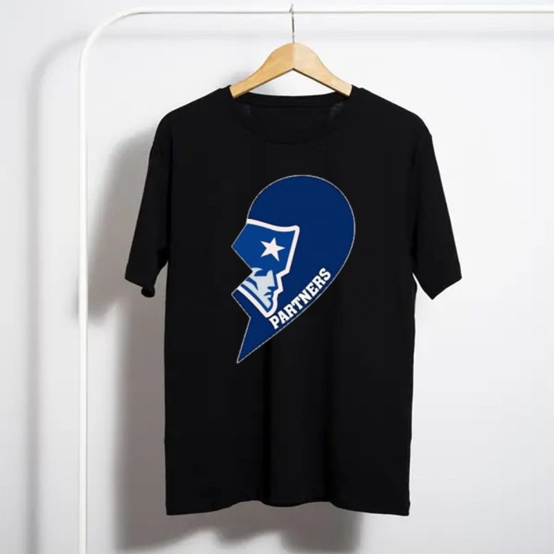 Patriots Partners Broken Heart Half T Shirt T Shirt 1