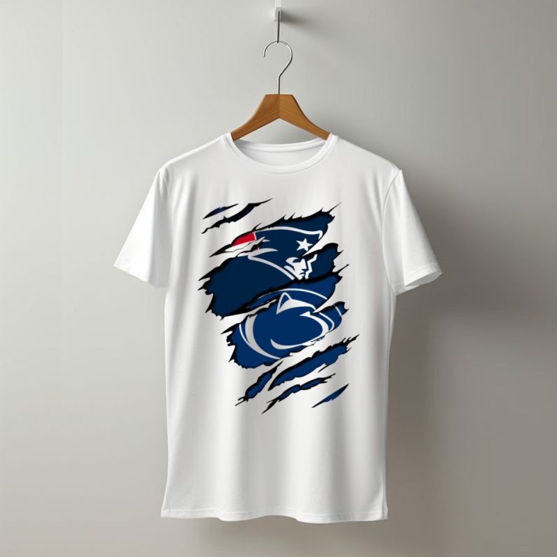 Patriots Penn State Logo Mashup T Shirt T Shirt 1