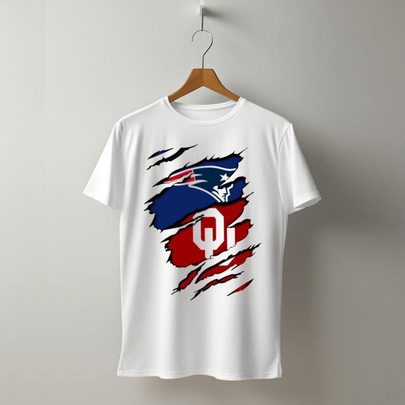 Patriots Sooners Ou Logo Under Patriots Emblem T Shirt T Shirt 1