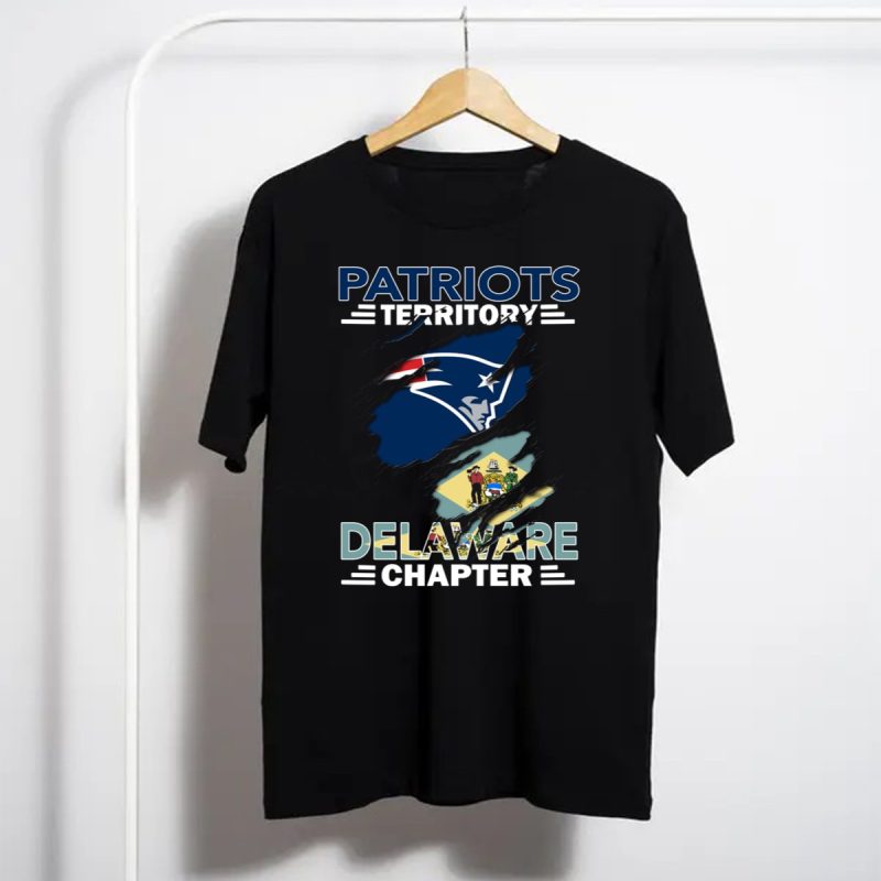 Patriots Territory Delaware Chapter New England Football Fan Flag Edition T Shirt T Shirt 1