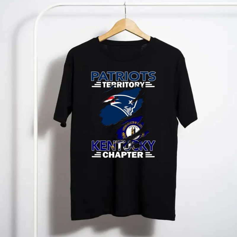 Patriots Territory Kentucky Chapter Commonwealth Of Kentucky Flag Nfl T Shirt T Shirt 1