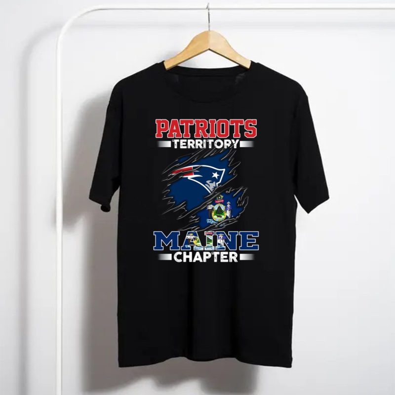 Patriots Territory Maine Chapter Logo Maine T Shirt T Shirt 1