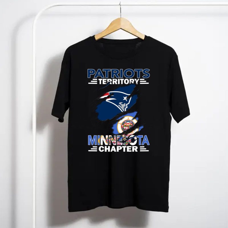 Patriots Territory Minnesota Chapter New England Football Fan Club T Shirt T Shirt 1