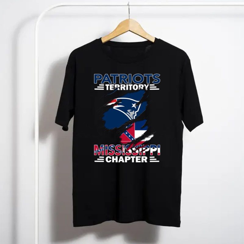 Patriots Territory Mississippi Chapter Rip Confederate Flag T Shirt T Shirt 1