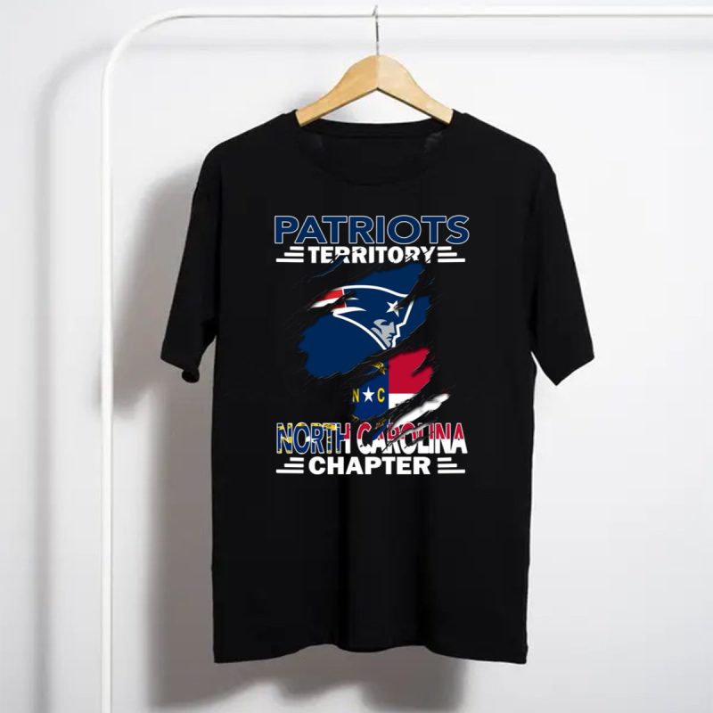 Patriots Territory North Carolina Chapter Flag T Shirt T Shirt 1