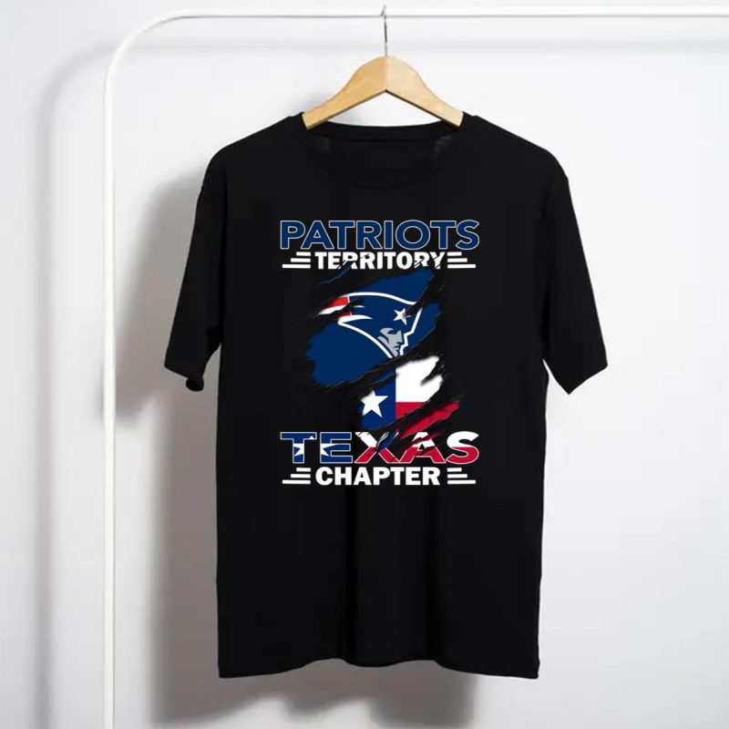 Patriots Territory Texas Chapter Ripped Flag T Shirt T Shirt 1