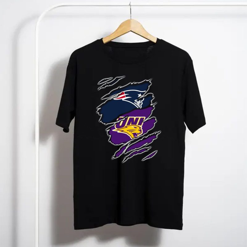 Patriots Uni Northern Iowa Panther Power Claw Marks T Shirt T Shirt 1