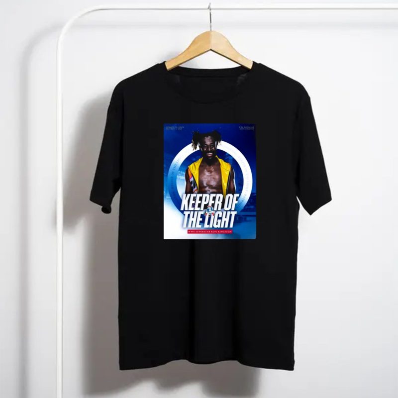 Patriots Vs Colts December 1 2024 Wwe Superstar Kofi Kingston Keeper Of The Light T Shirt T Shirt 1