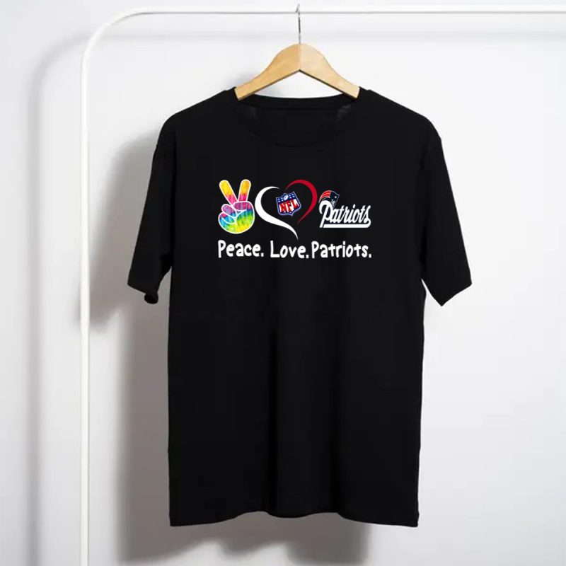 Peace Love Nfl Patriots T Shirt T Shirt 1