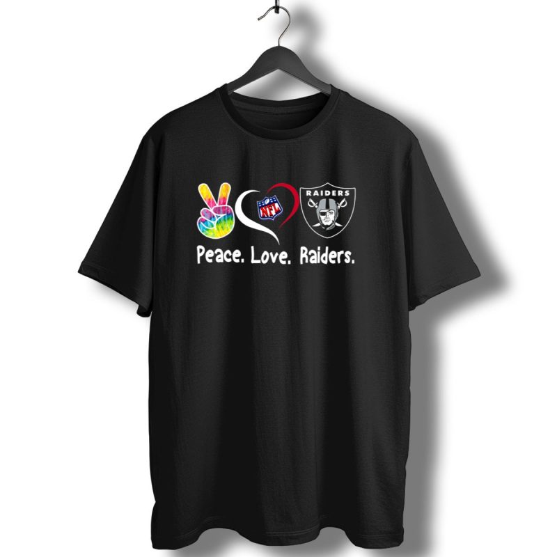 Peace Love Nfl Raiders T Shirt 1 T Shirt 1