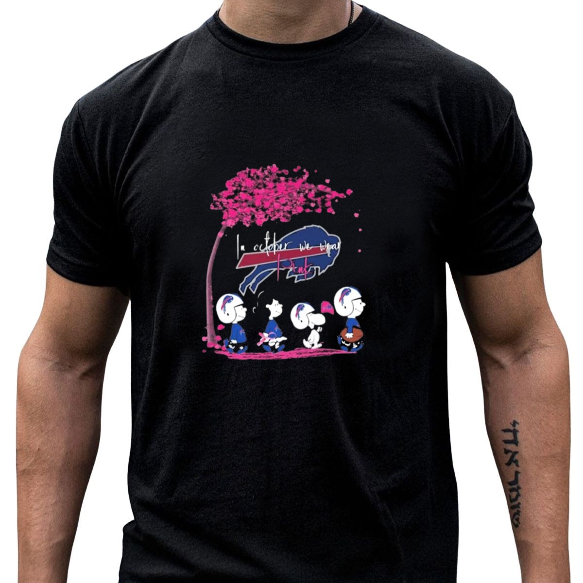 Peanuts-Characters-Buffalo-Bills-October-Pink-T-Shirt-1_t-shirt-4_5