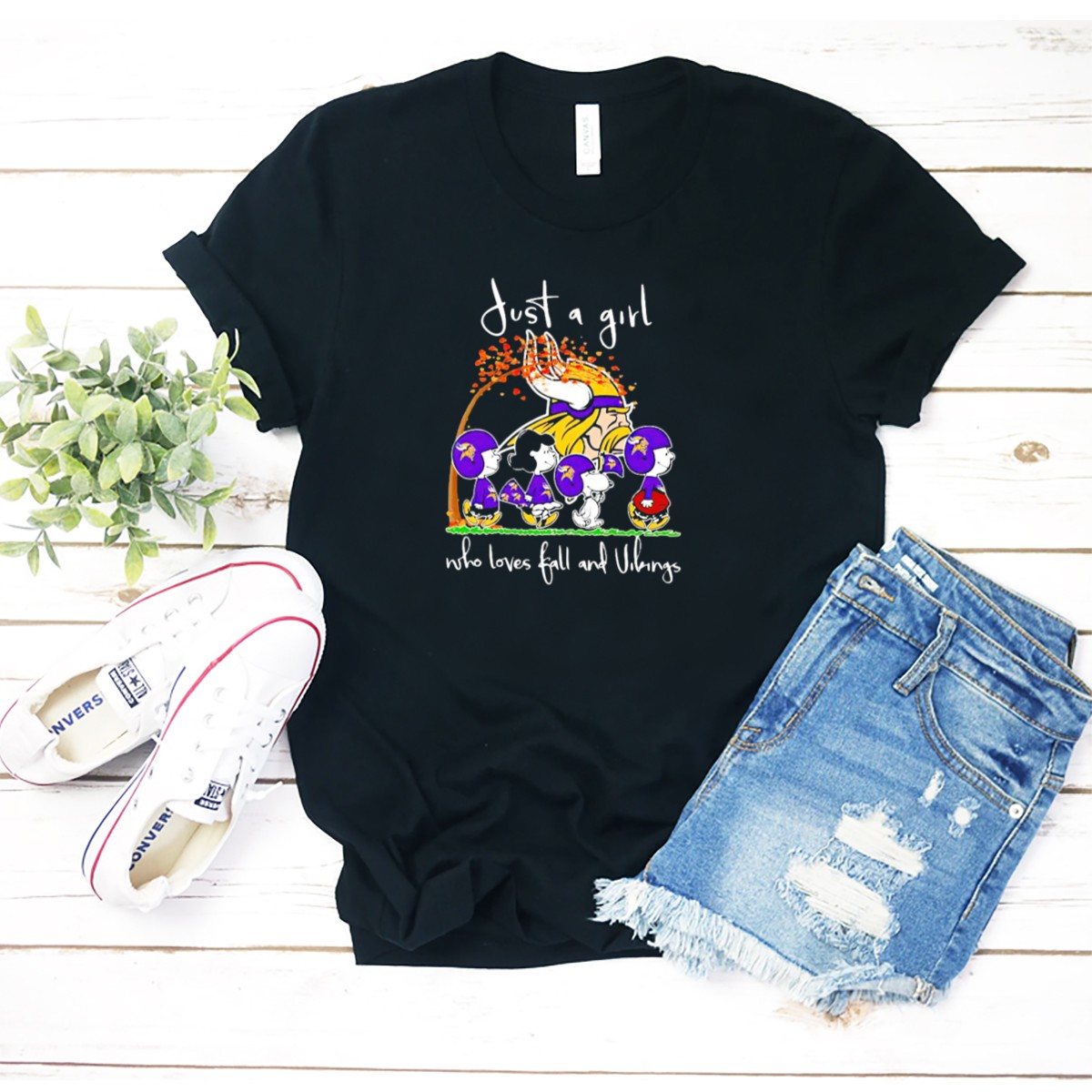 Peanuts-Characters-Just-A-Girl-Who-Loves-Fall-And-Vikings-With-Autumn-Tree-And-Football-Helmets-T-Shirt-1_t-shirt-2_3