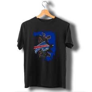 Pennsylvania And Buffalo Bills United With State Coat Of Arms Elements T-Shirt