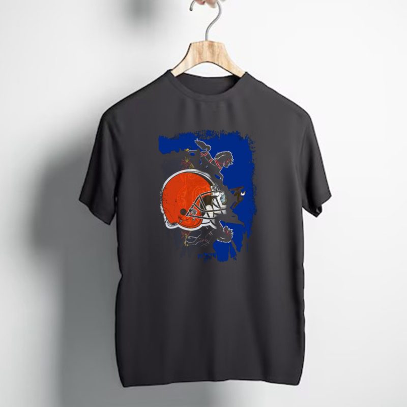 Pennsylvania State Flag With Cleveland Browns Helmet T Shirt 1 T Shirt 1