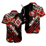Personalized 49ers Lofo Camo Clash Hawaiian Shirt