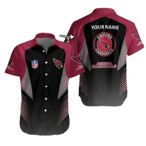 Personalized Anglers Dream Arizona Cardinals Maroon Reef Hawaiian Shirt