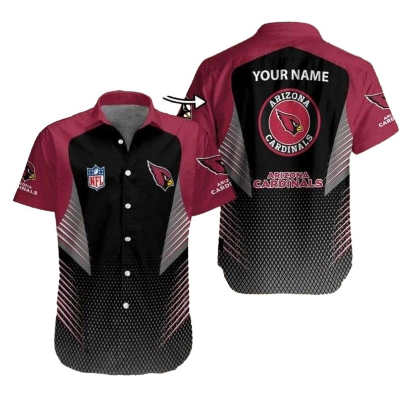 Personalized Anglers Dream Arizona Cardinals Maroon Reef Hawaiian Shirt 1